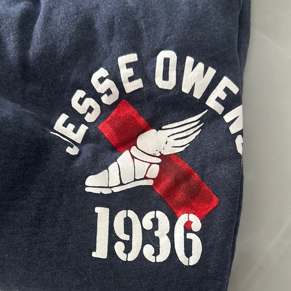 Jesse Owens 1936 Navy Sweatpants - Picture 2 of 6